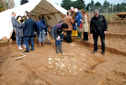 Altsteinzeitlicher Lagerplatz entdeckt