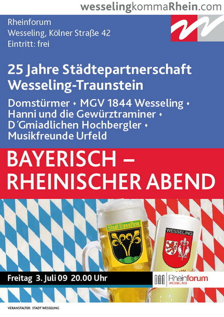 Plakat Rheinisch Bayerischer Abend