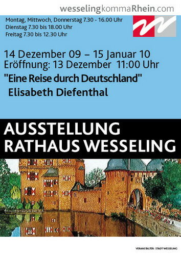 Ausstellungsplakat Elisabeth Diefenthal