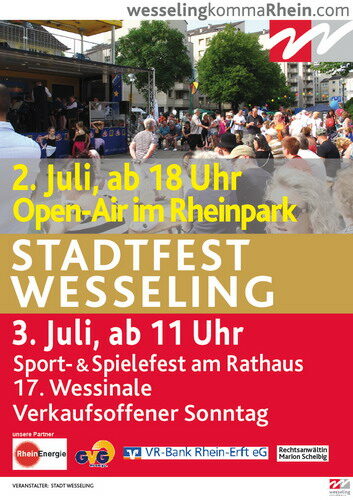 Plakat Stadtfest 2011