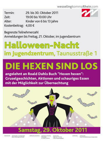 Plakat Halloween-Nacht