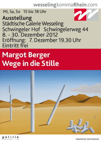 Plakat Ausstellung Margot Berger