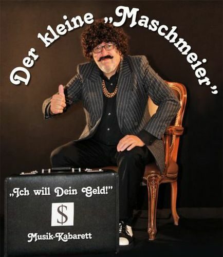 Plakat zum Musik-Kabarett mit Hans Georgi "Der kleine Maschmeier"