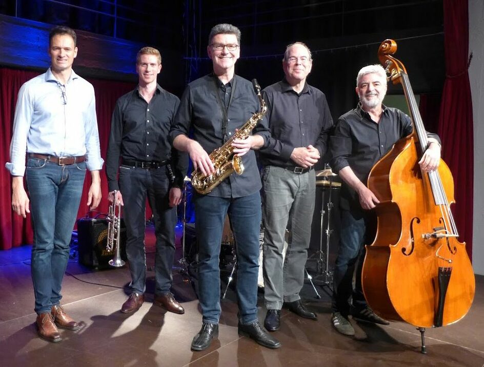 R(h)einJazz: Black Rhine Quintet mit „Special Guest“ Adi Becker