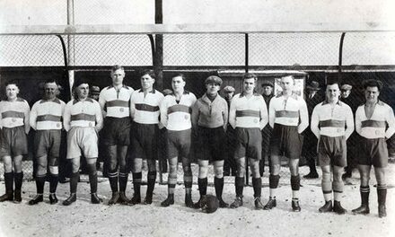 Die I. Mannschaft des SV Wesseling in den 1930er Jahren