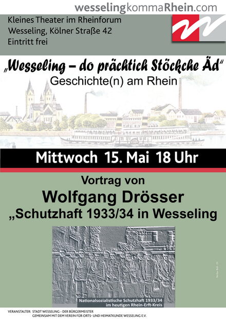 "Schutzhaft 1933/34 in Wesseling" von Wolfgang Drösser