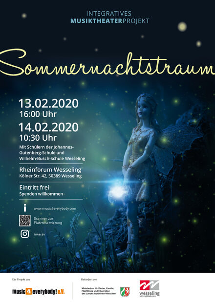 music4everybody: integratives Musiktheaterprojekt Sommernachtstraum