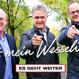 von links: Stephan Rodtmann, Bürgermeister Erwin Esser, Thomas Weibeler